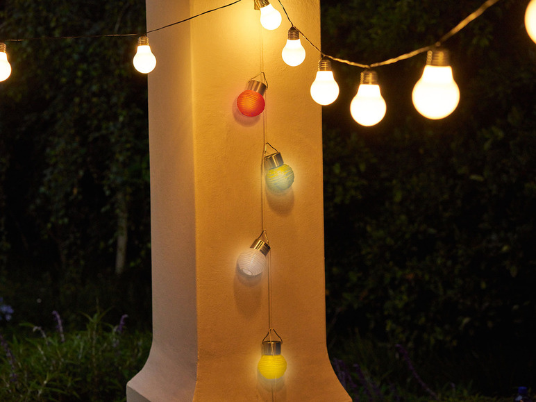 Gehe zu Vollbildansicht: LIVARNO home LED Sommerlichterkette, mit 10 Glühbirnen - Bild 5