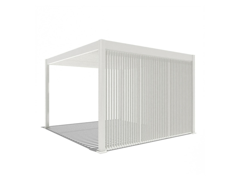 Seitenwandpaneel für Pavillon Trumpf und Superior Pergola, aus Aluminium