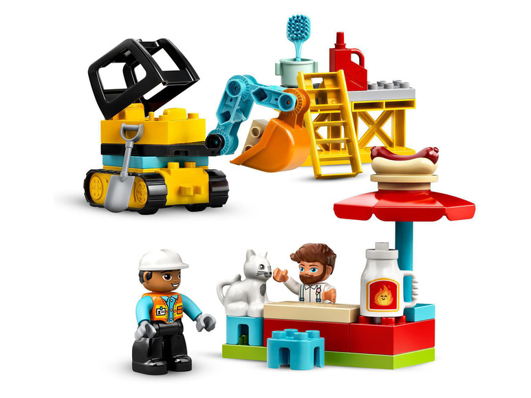 Gehe zu Vollbildansicht: LEGO® DUPLO® 10933 »Große Baustelle mit Licht und Ton« - Bild 4