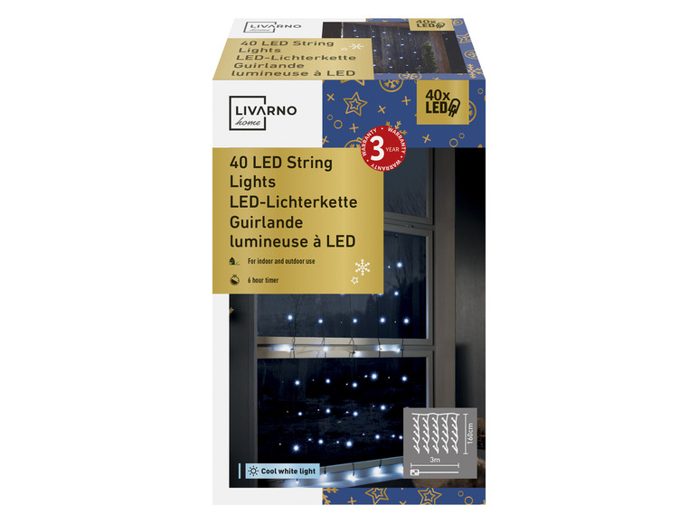 Gehe zu Vollbildansicht: LIVARNO home LED-Lichterkette, mit Timer - Bild 8