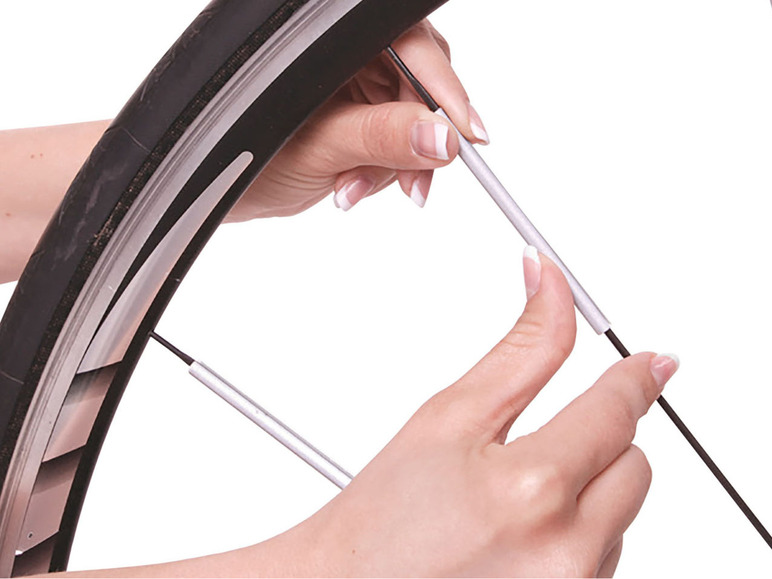 36 Stück Speichenreflektoren Für Fahrräder - Blaue Reflektoren Für 360° Sichtbarkeit Bei Nacht