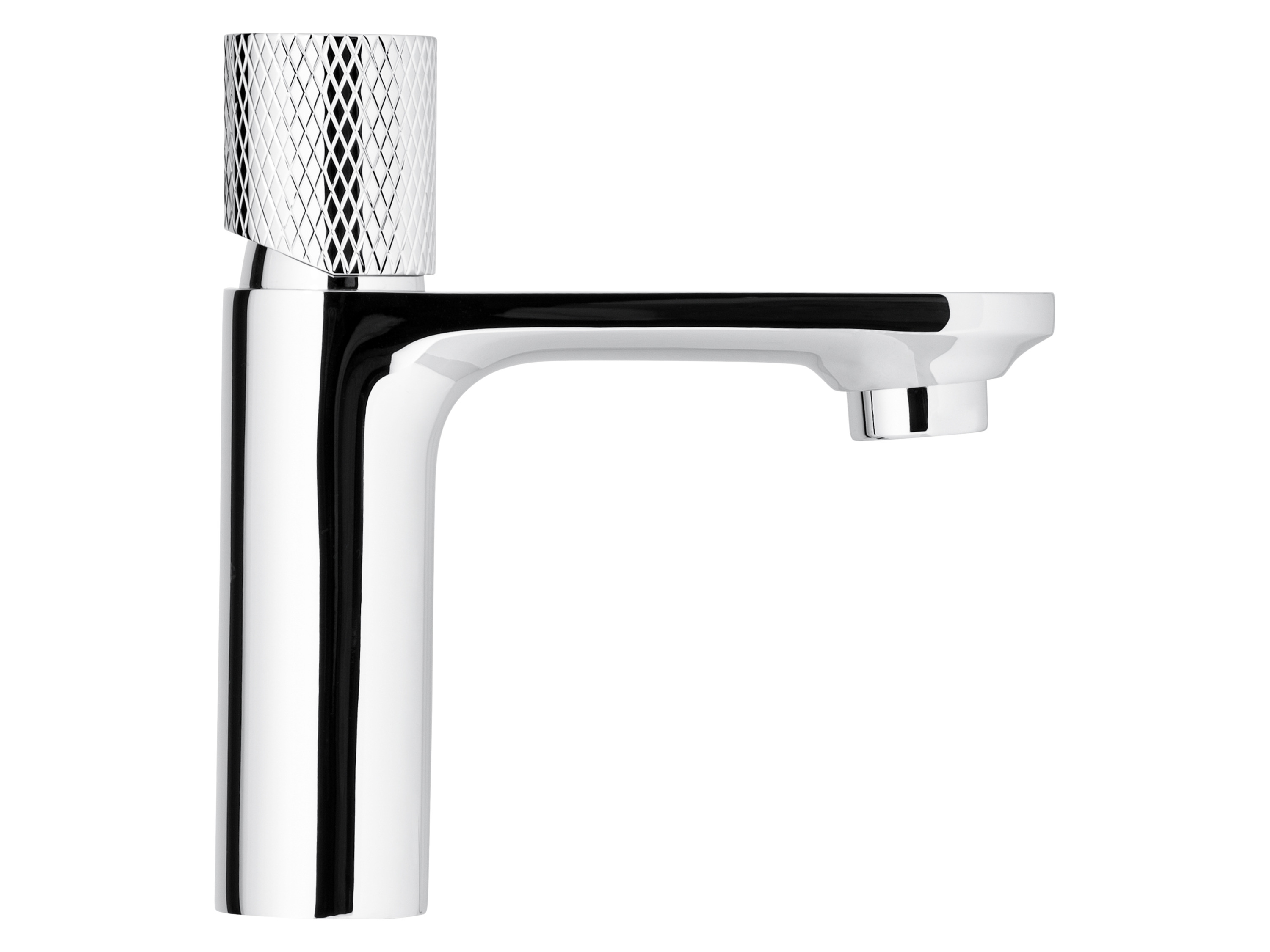 Thumbnail - LIVARNO home Waschtischarmatur mit Knopfhebel (Silber)