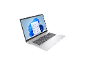Silbernes HP 17-cn32 Intel N200 Notebook mit Windows 11.