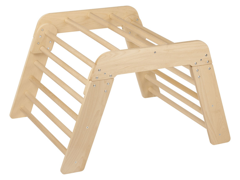 aus Playtive Buchenholz Klettertrapez,