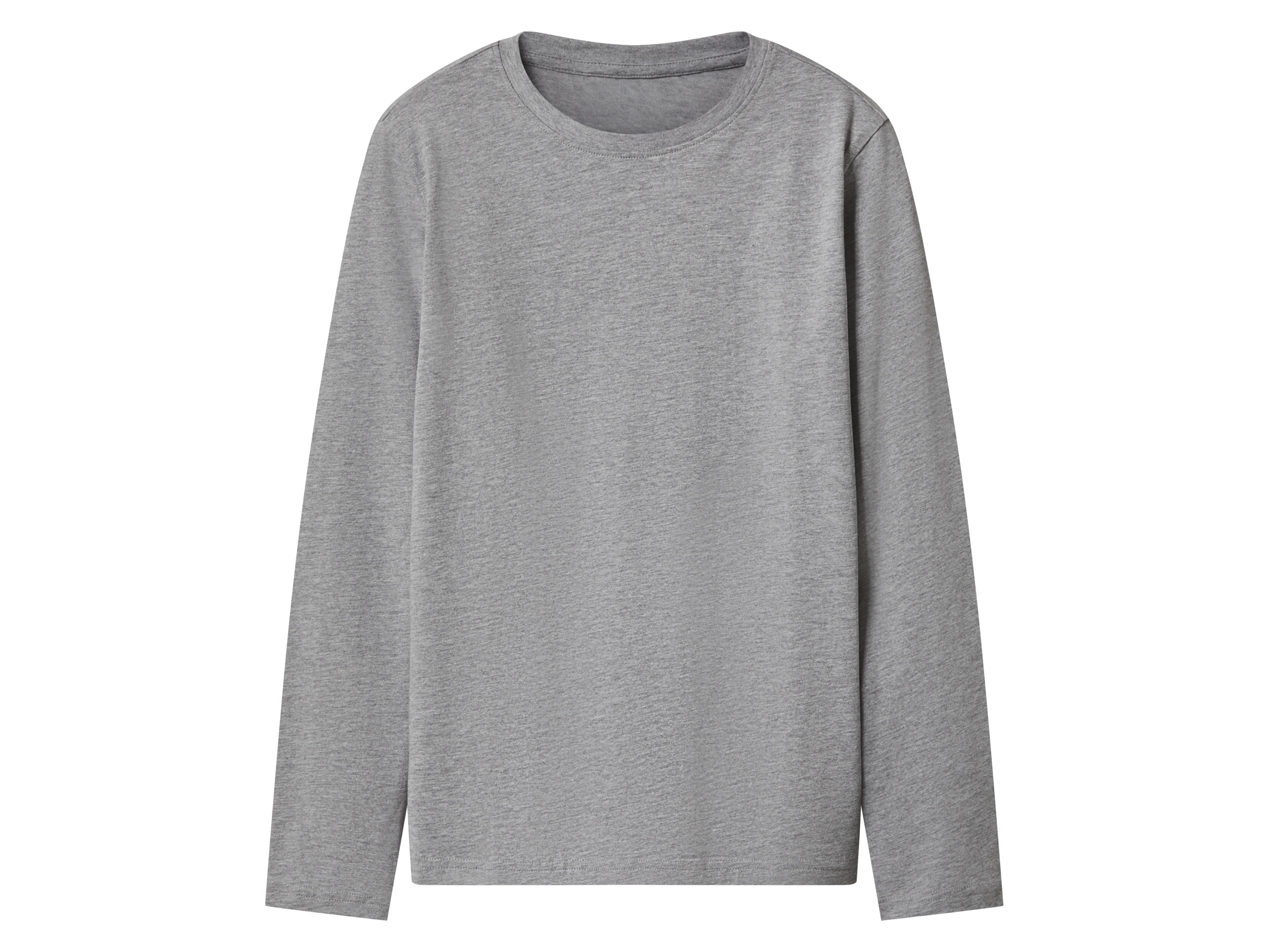 Thumbnail - Esmara Kids Kinder Jungen Langarmshirt 2 Stück (Schwarz/Grau, 134/140)