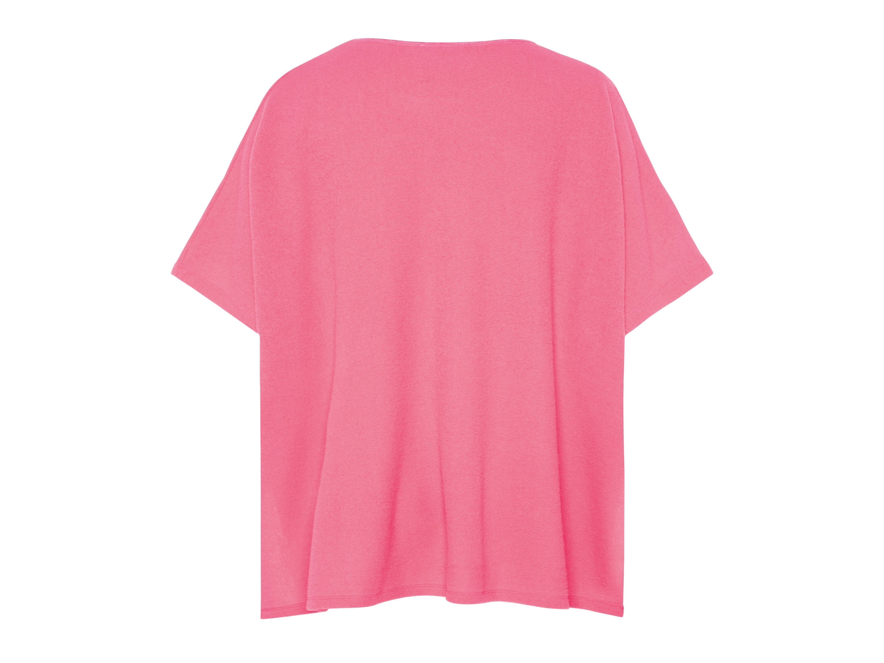 SOCCX Damen Flauschponcho (Pink, L/XL) – Bild 2 von 2