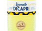 Eine Flasche Limoncello Dicapri, ein italienischer Zitronenlikör.