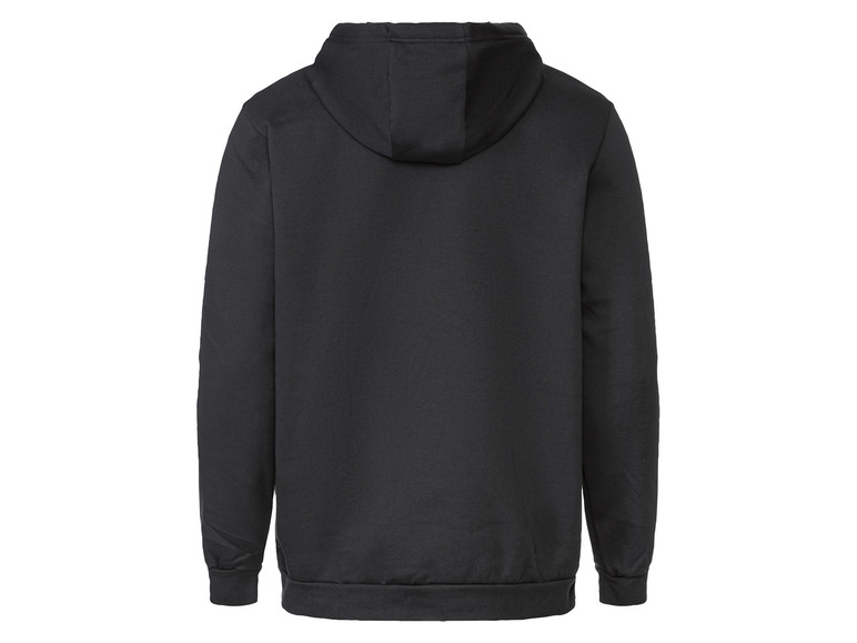 Schwarzes Kapuzenpullover-Sweatshirt