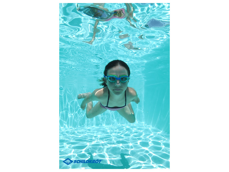 Gehe zu Vollbildansicht: Schildkröt Junior Schwimmbrille Capri 5+ blau/grün - Bild 3
