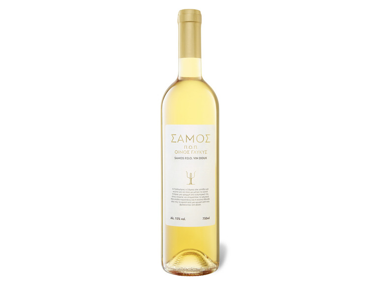 Muscat von süß, PDO Likörwein Samos