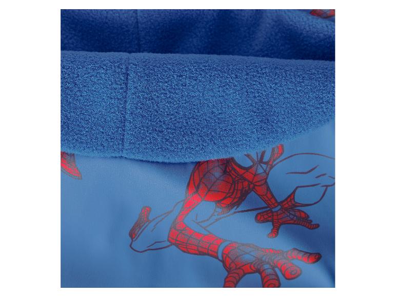 Blauer Kapuzenpullover mit Spiderman-Aufdruck