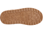 Braune Schuhsohle mit Y-förmigem Profil