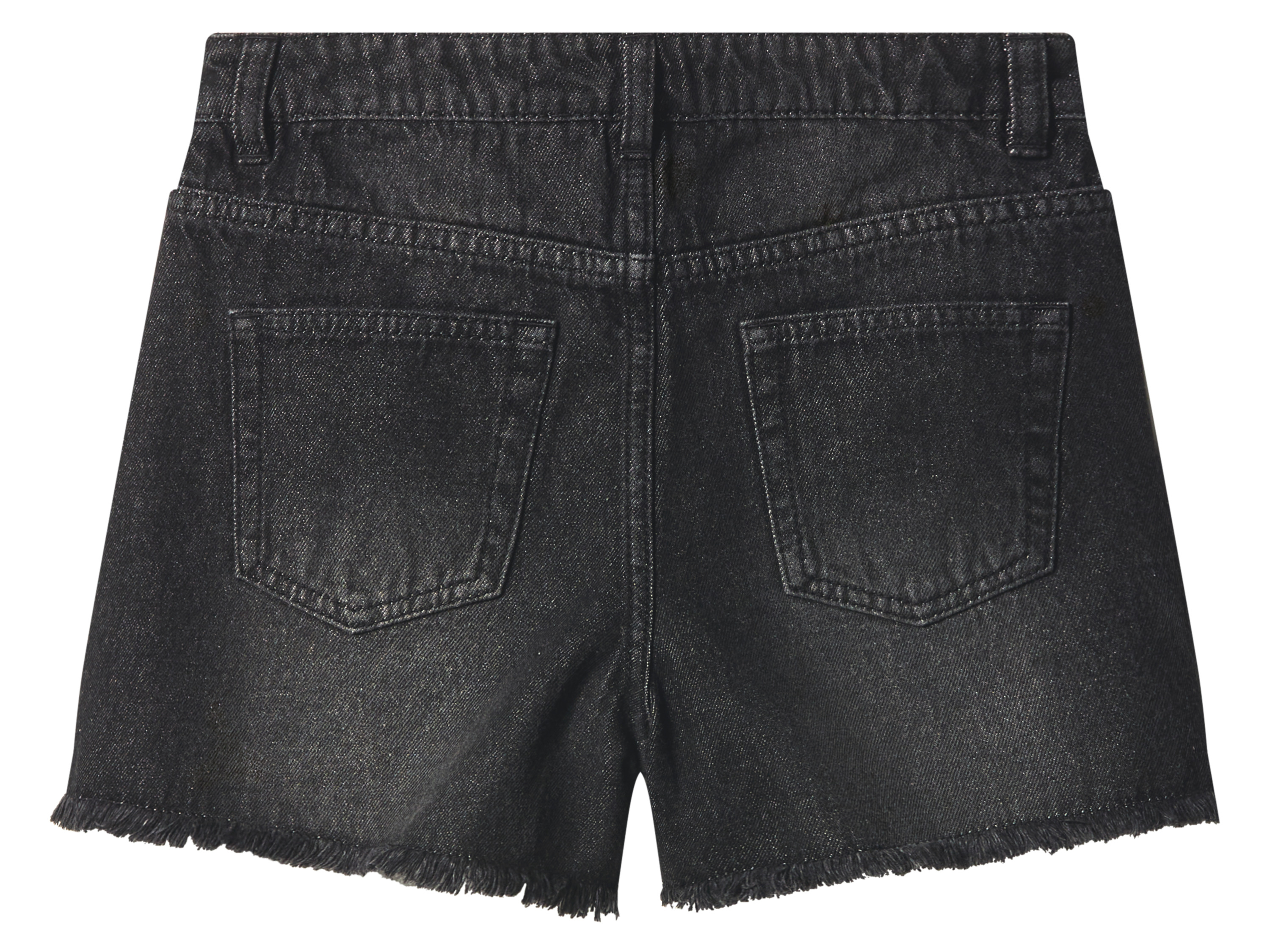 ESMARA KIDS Kinder Jeansshorts (Schwarz, 134/140) – Bild 2 von 2