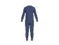 Marineblaues Pyjama-Set für Herren, mit Langarmshirt und langer Hose.