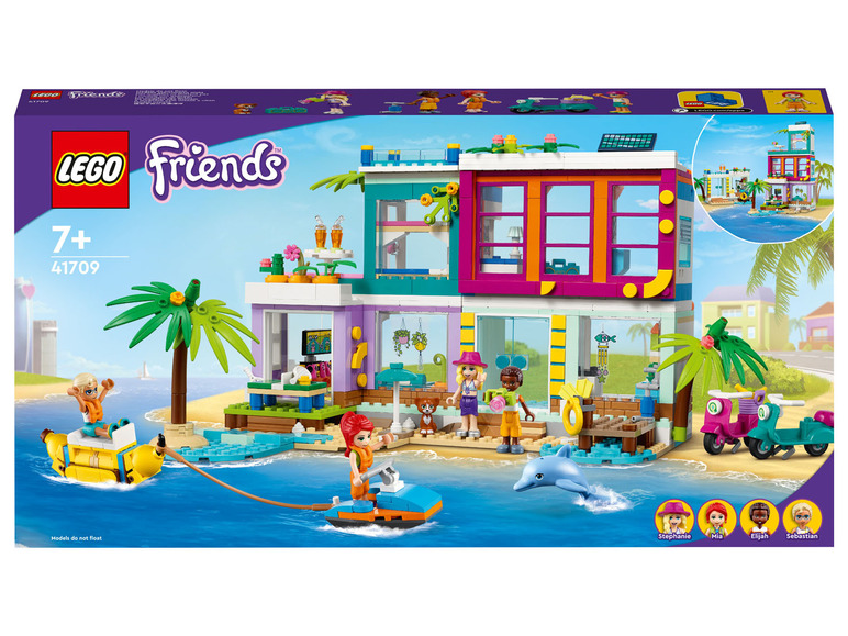 Gehe zu Vollbildansicht: LEGO® Friends 41709 »Ferienhaus am Strand« - Bild 1