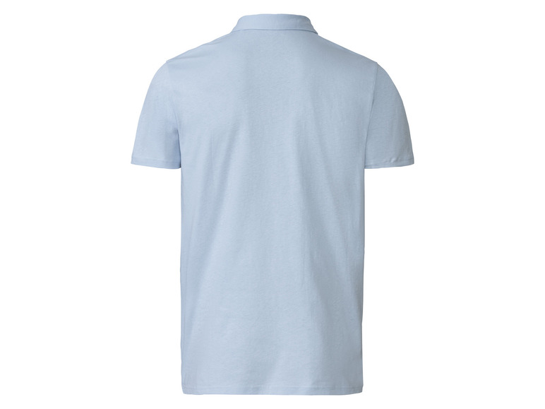 Gehe zu Vollbildansicht: LIVERGY® Leinen-Poloshirt, körpernah geschnitten - Bild 4