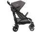 Grauer Joie Kinderwagen mit Verdeck und Netzkorb