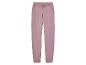 Eine rosa Jogginghose mit Kordelzug.