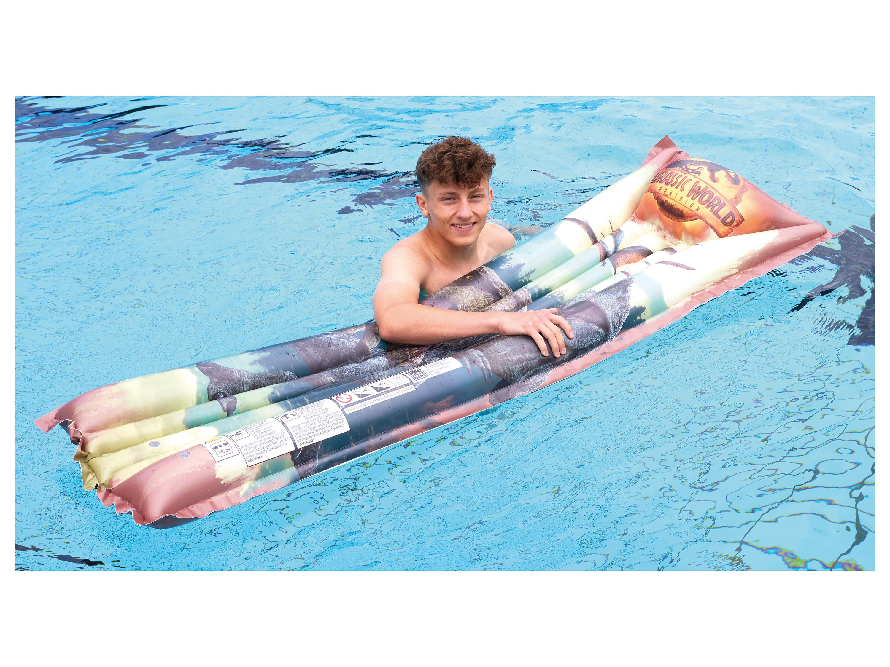 Thumbnail - Jurassic World Luftmatratze, 174 x 59 x 18 cm