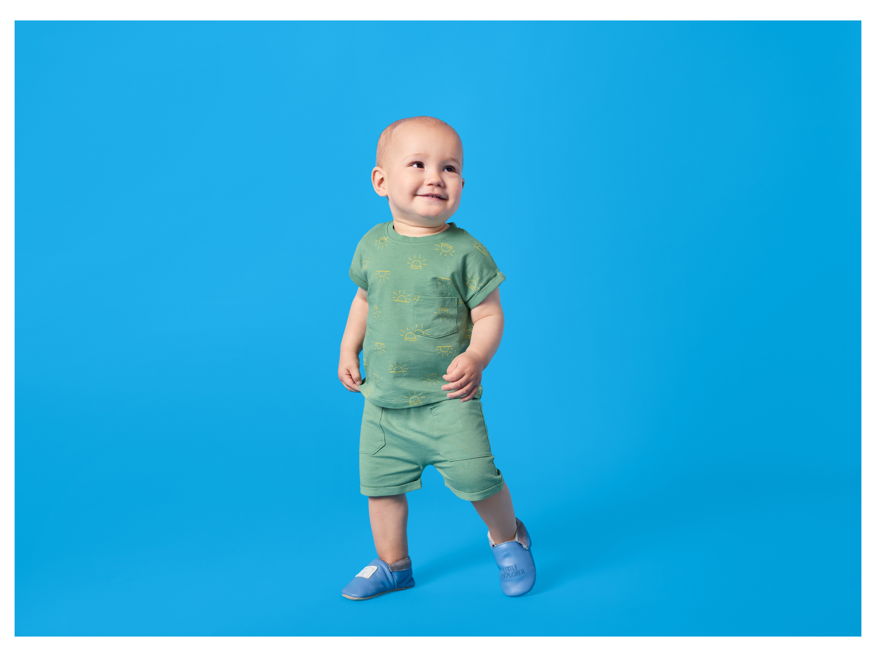 LUPILU® Baby Sommerset, 2-teilig (Grün, 74/80) – Bild 2 von 4