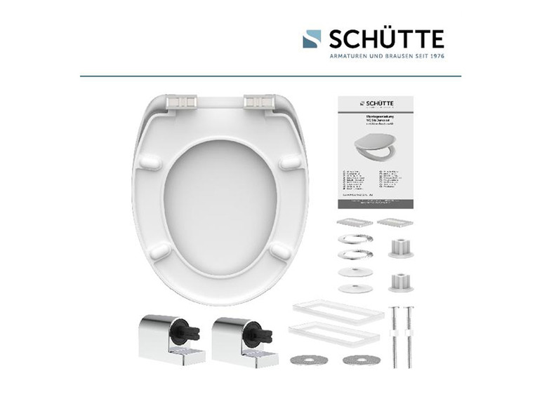 WC-Sitz • FAMILY WHITE • Duroplast • Absenkautomatik • SCHÜTTE