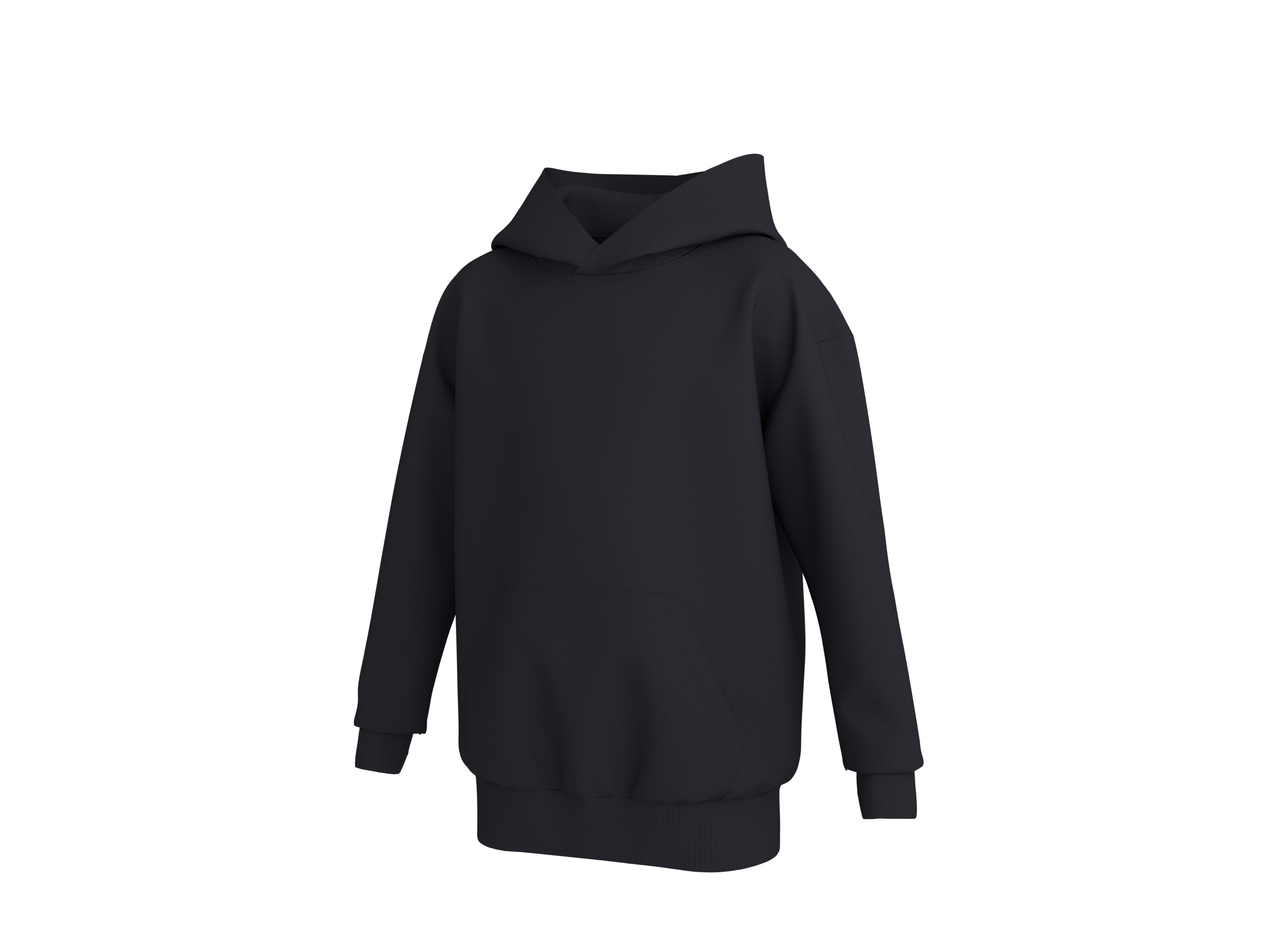 ESMARA KIDS Kinder Sweathoodie (Schwarz, 134/140) – Bild 4 von 4