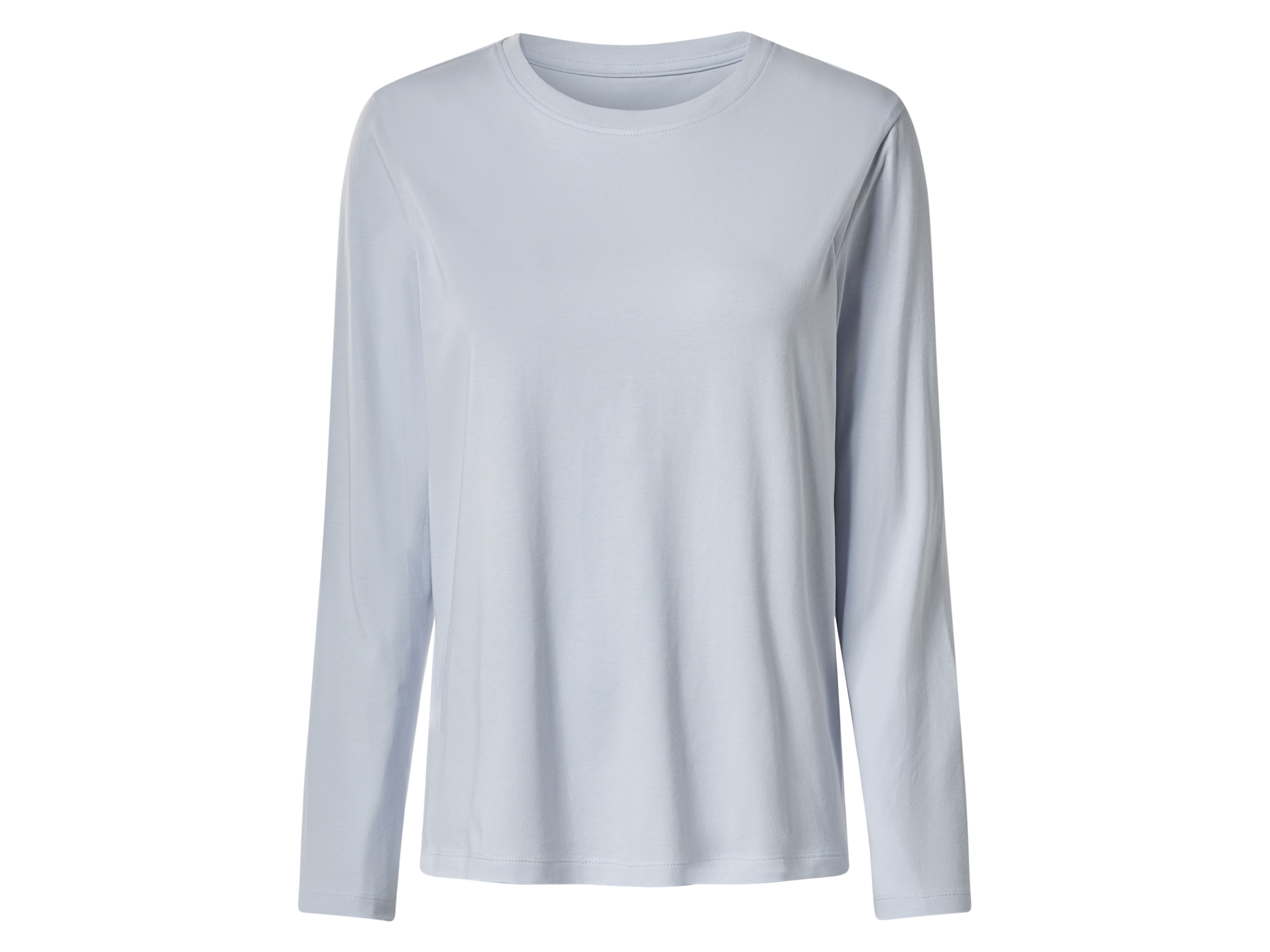 ESMARA® Damen Langarmshirt (Blau, XS(32/34))