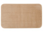 Beige Badezimmermatte mit weicher Textur.