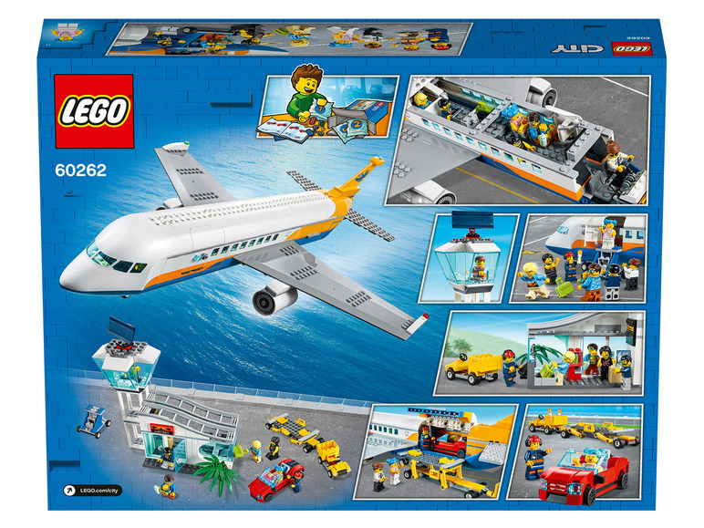 Gehe zu Vollbildansicht: LEGO® City 60262 »Passagierflugzeug« - Bild 9