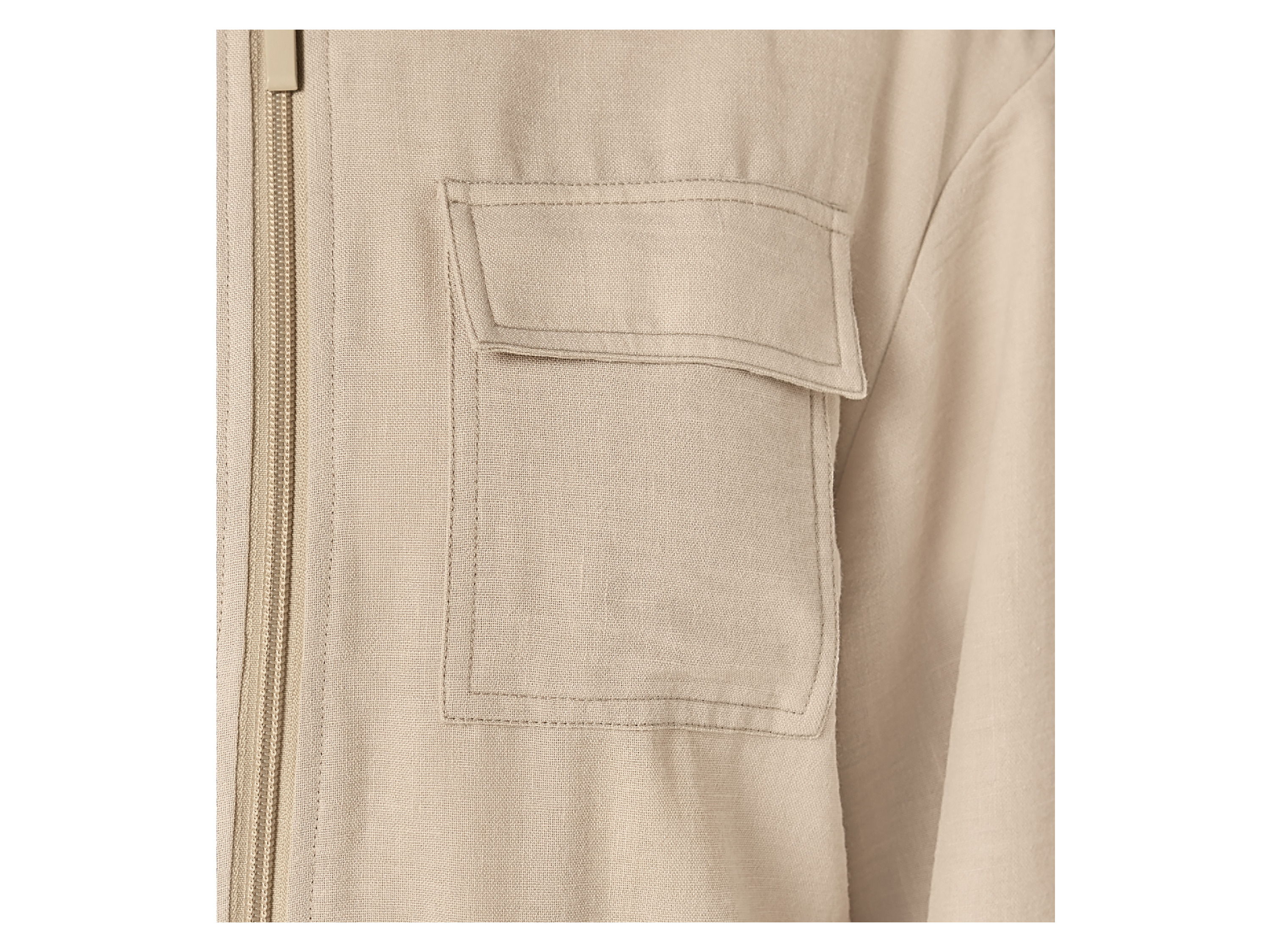 Thumbnail - esmara® Damen Bomberjacke Utility Loungewear (Beige, L(44/46))