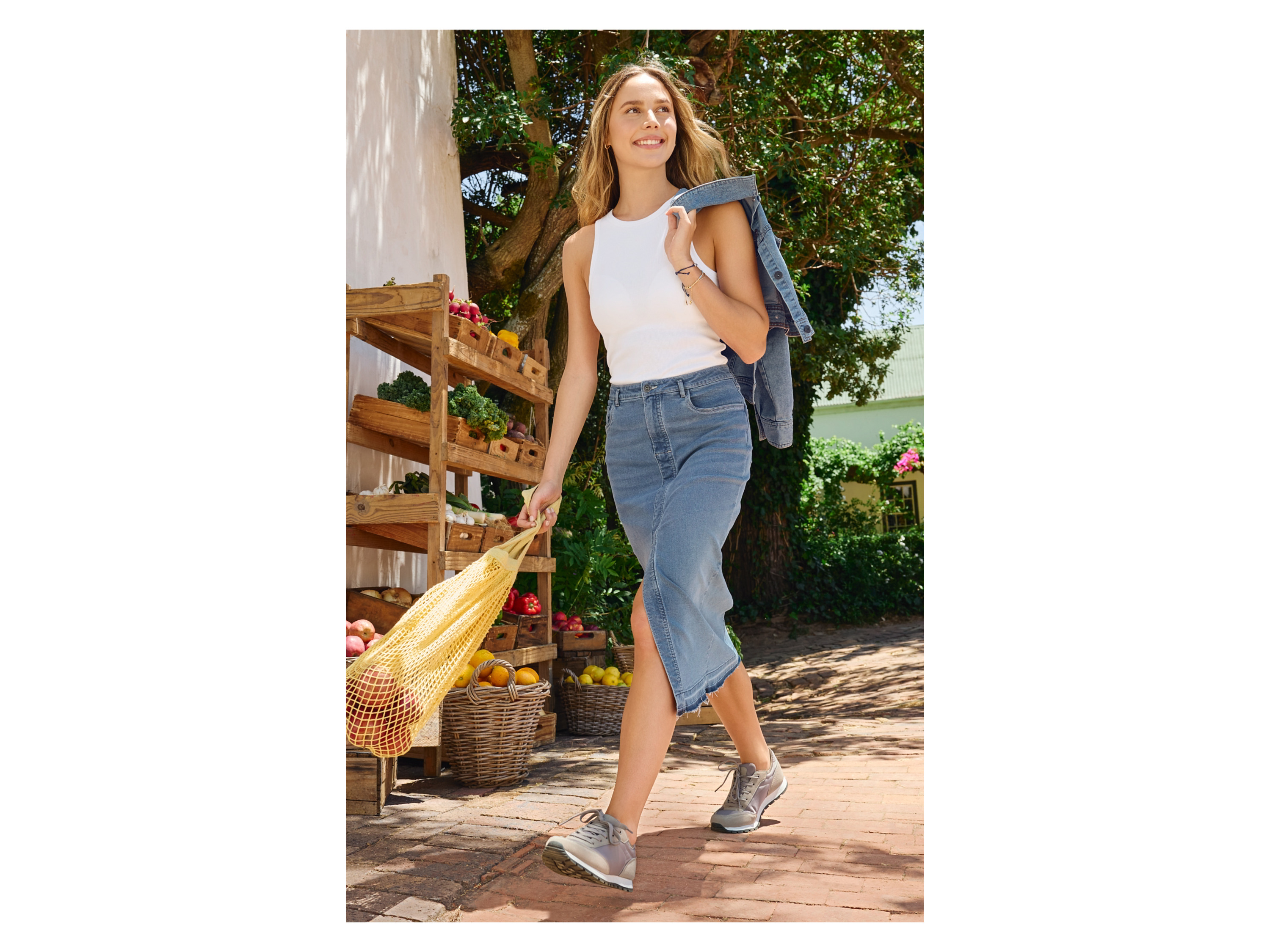 Thumbnail - esmara® Damen Jeansjacke (Hellblau, 40)