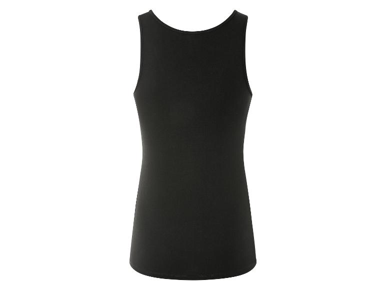 Ein schwarzes Tanktop.