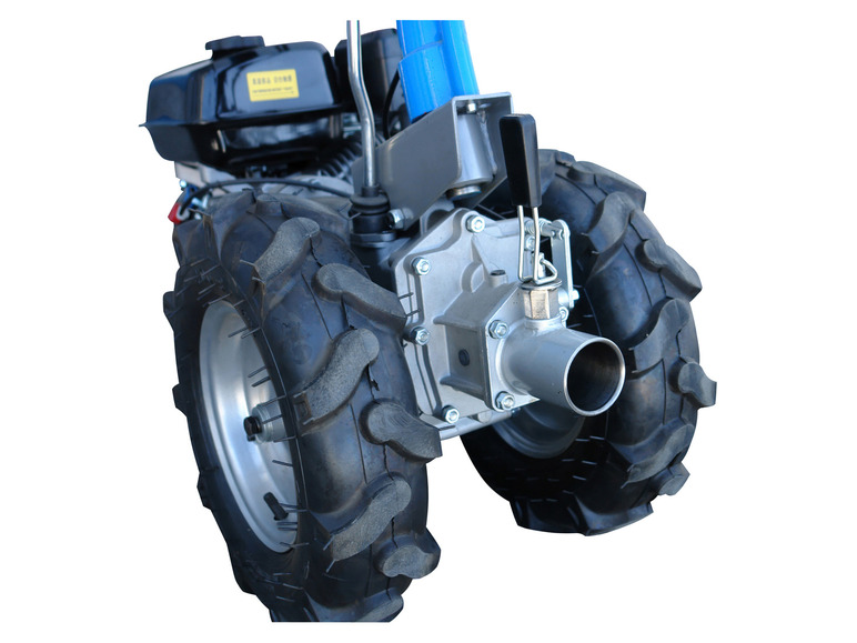 »GME 6.5 automatischer Güde mit Bremse 6.5 V«, Motoreinachser Schnellkupplung PS, und
