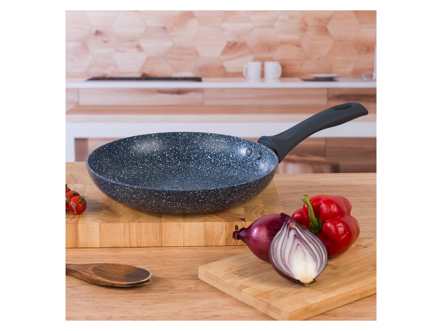 RUSSELL HOBBS Aluminium Nightfall Collection Blue Marble (Bratpfanne, 24cm) – Bild 2 von 4