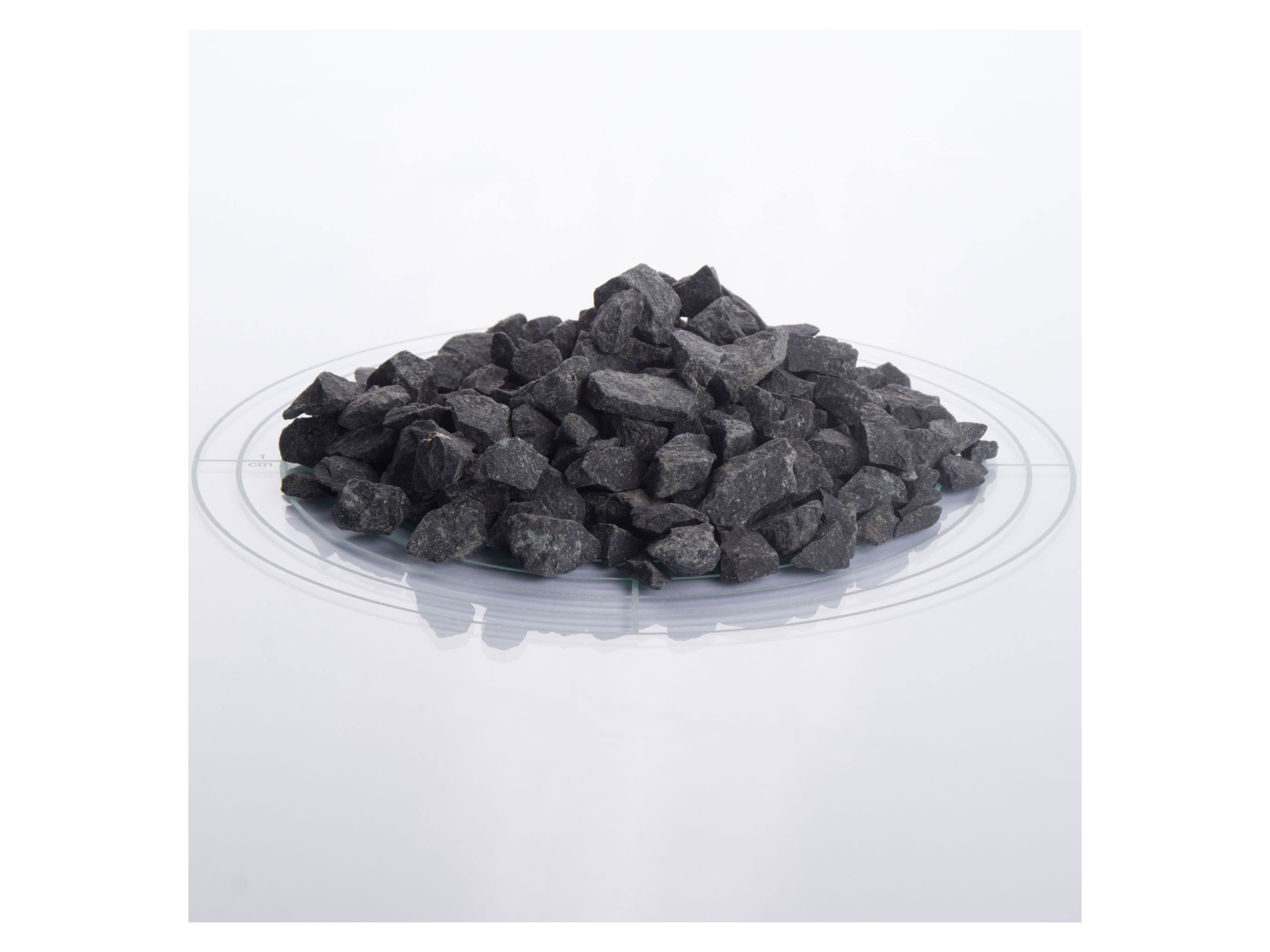 SCHICKER MINERAL Basalt Ziersplitt (8-16 mm, 1000 kg BigBag, Anthrazit) – Bild 2 von 2