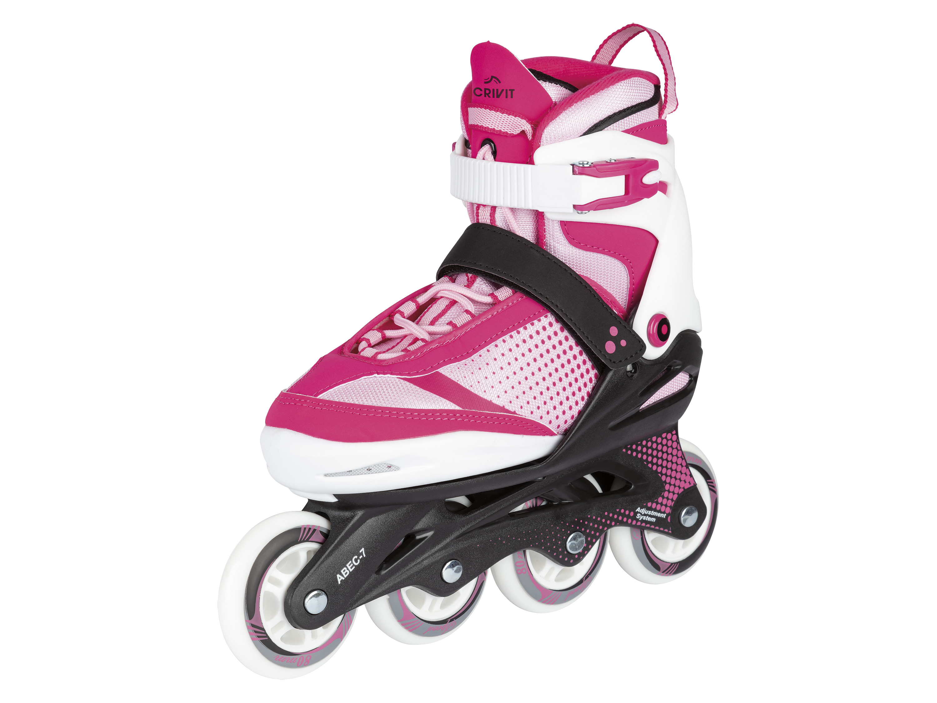 CRIVIT Inlineskates (pink/weiß) | 04055333074811