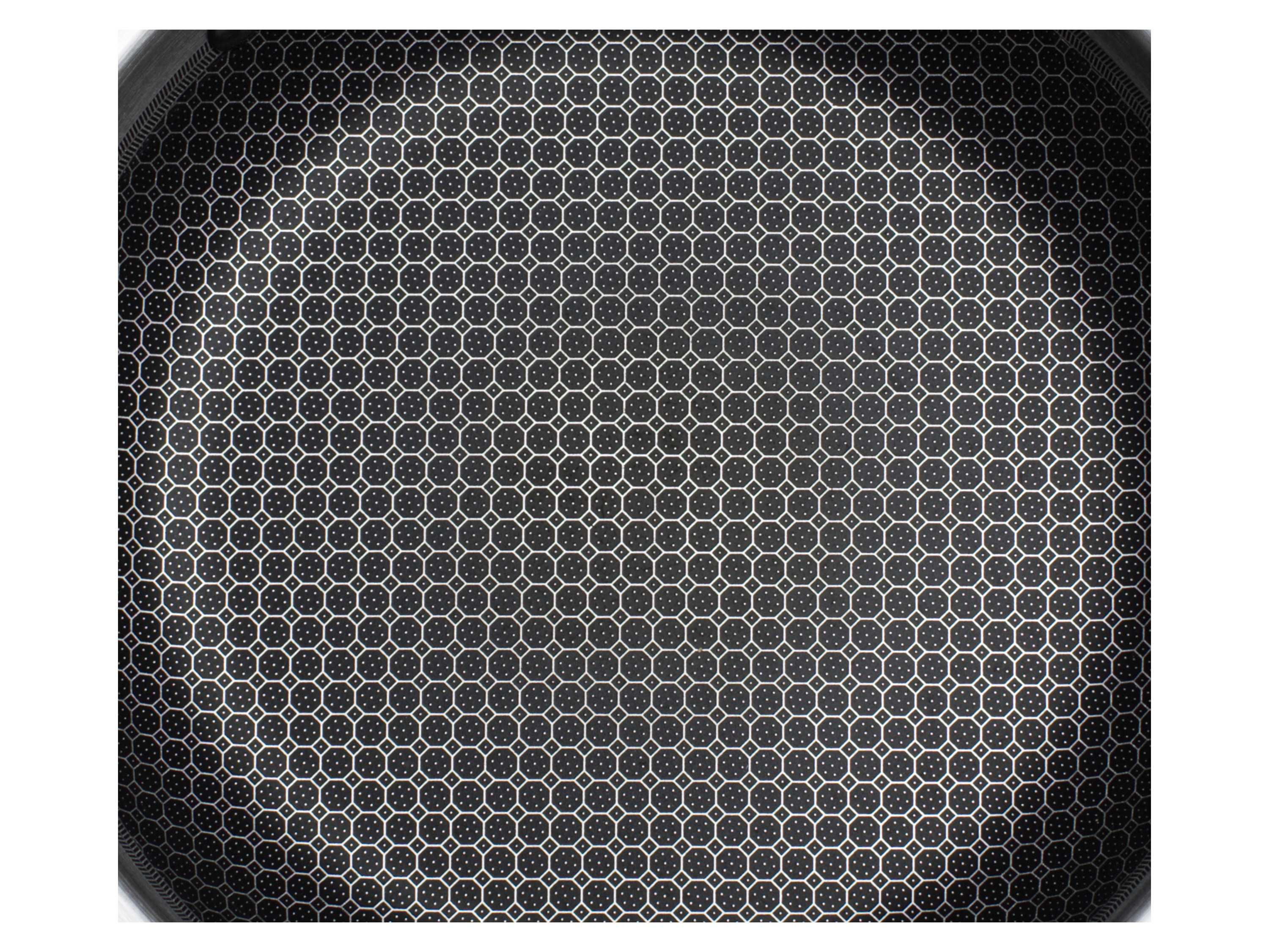 GSW Bratpfanne Inoxxa Black, Edelstahl (1-tlg), Antihaft-Versiegelung und erhabene Edelstahl-Wabenstruktur, Induktion – Bild 2 von 3