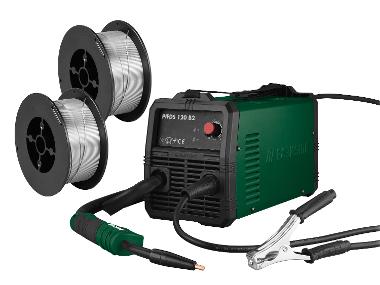 PARKSIDE® Inverter-Fülldraht-Schweißgerät-Set »PIFDS 120 B2« mit 2x Fülldraht »PSFD 1.0 C1«, Ø 1 mm