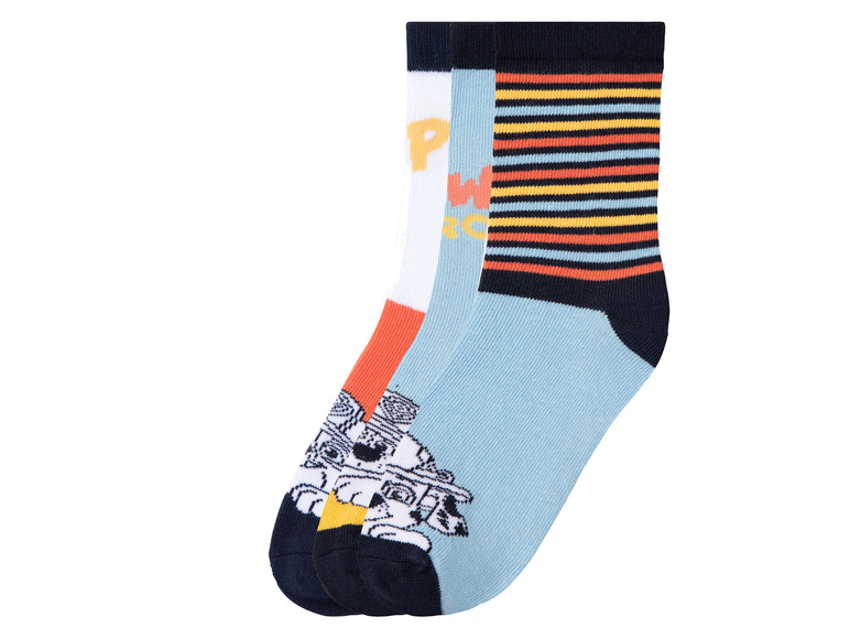 Gehe zu Vollbildansicht: Kleinkinder Socken, 3 Paar, mit Baumwolle - Bild 16