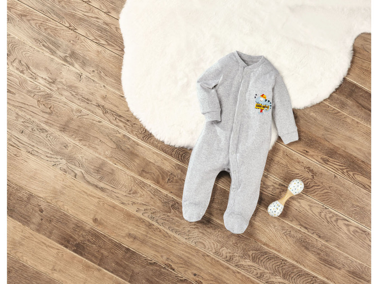 Gehe zu Vollbildansicht: lupilu® Baby Jungen Schlafoverall aus reiner Bio-Baumwolle - Bild 10