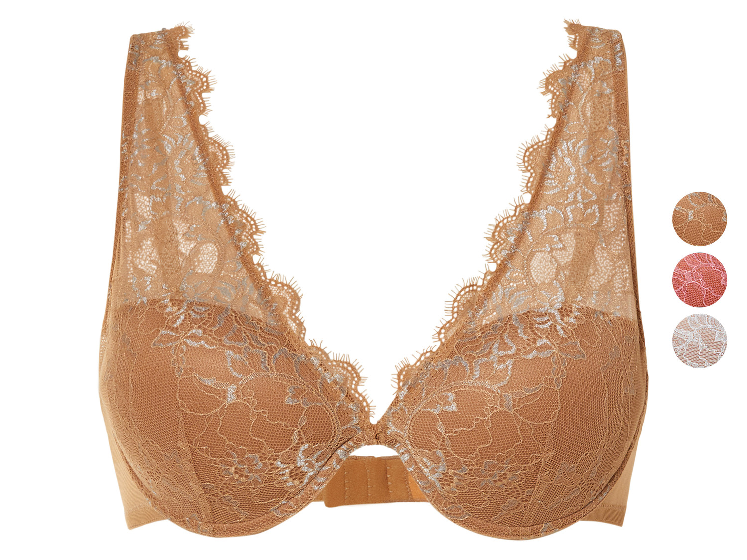 Damen-BH Mit Stickerei – Weiche Schalen, Bügel, Verstellbare Träger, Perfekt Für Den Alltag