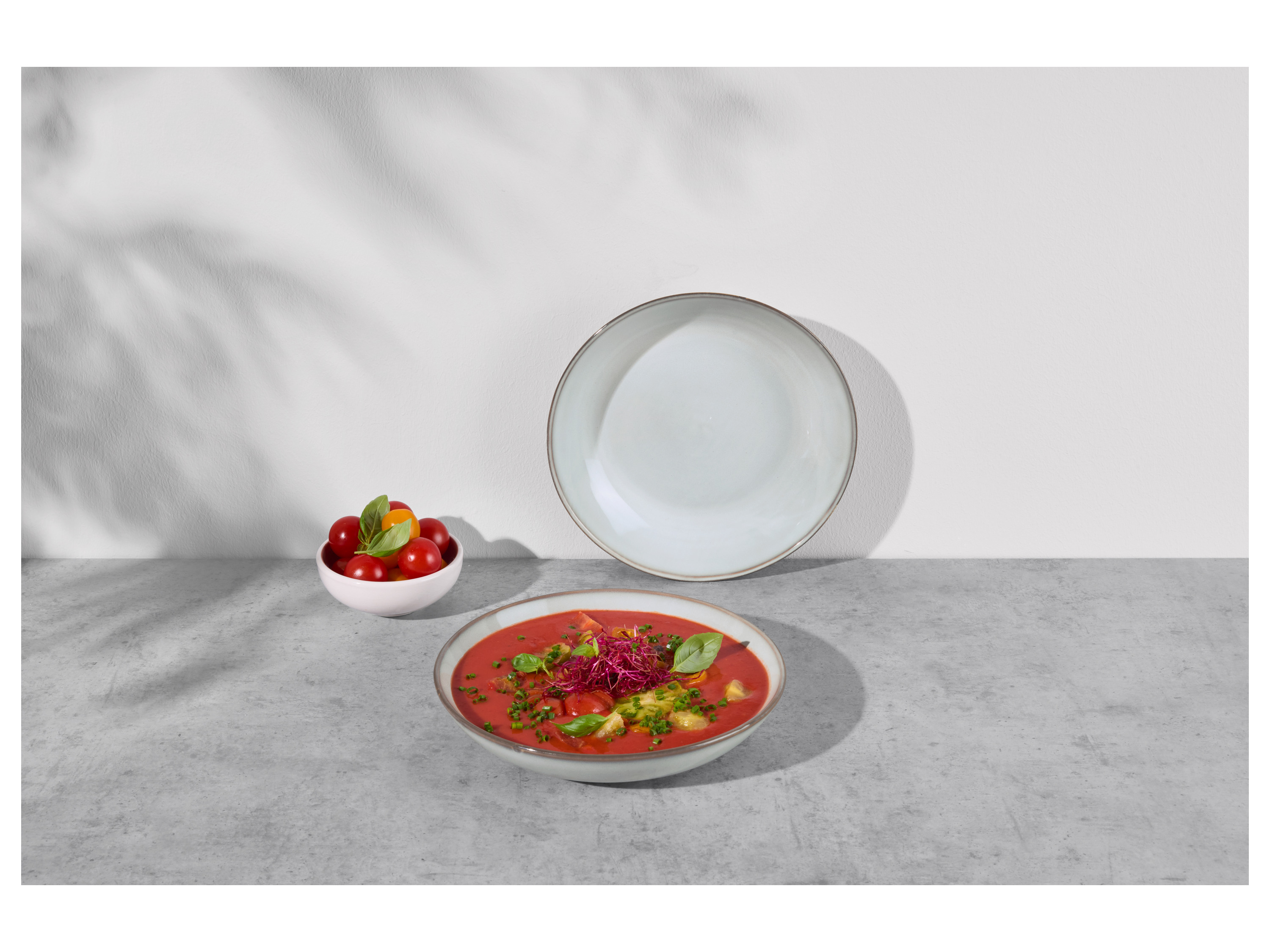 Thumbnail - SILVERCREST® Speiseteller/ Suppenteller 2er Set (Suppenteller Set, beige)