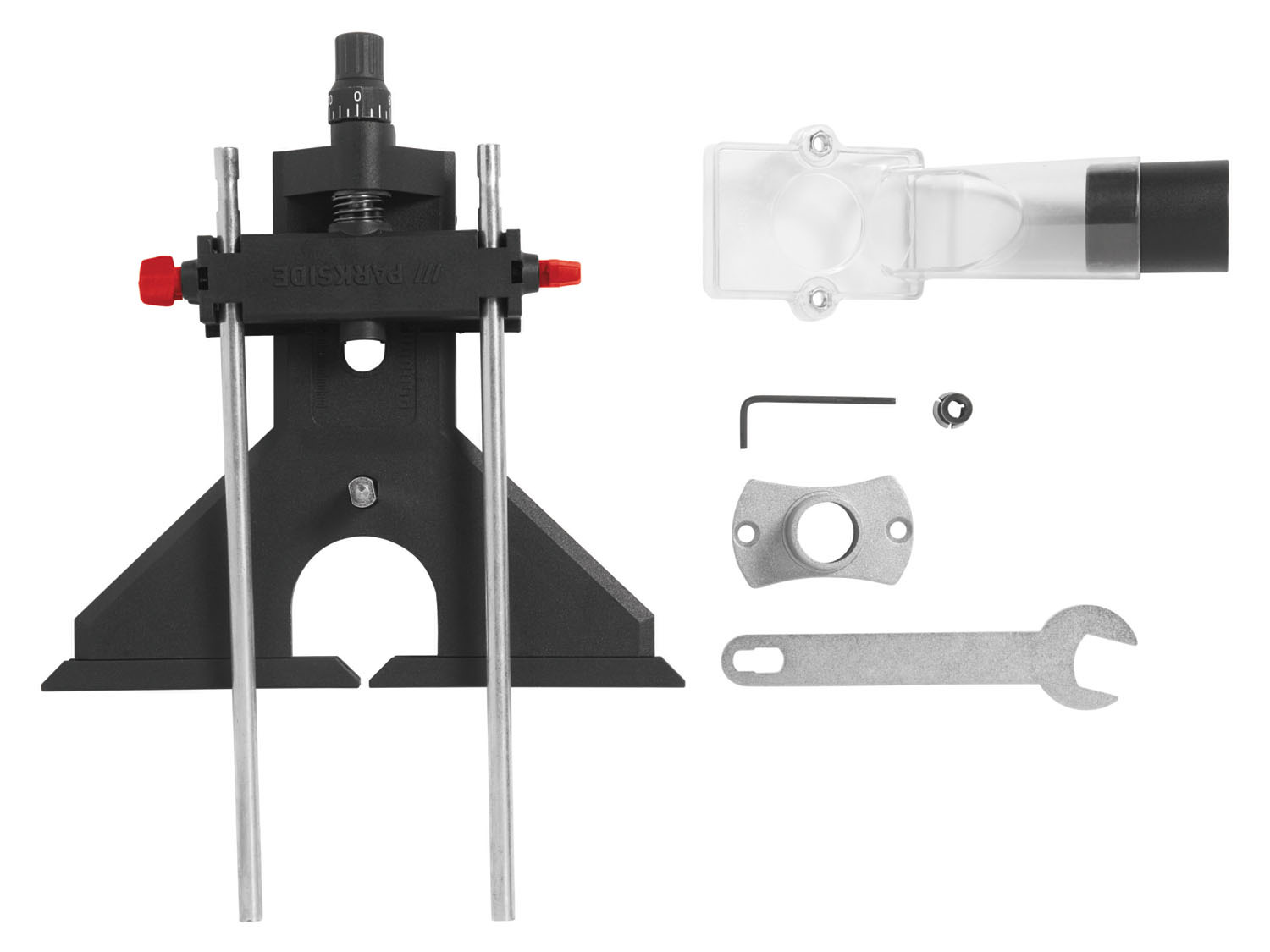 PARKSIDE® Oberfräse-Set »POF 1200 D3«, mit 6 Fräsbits | Hobel & Fräsen