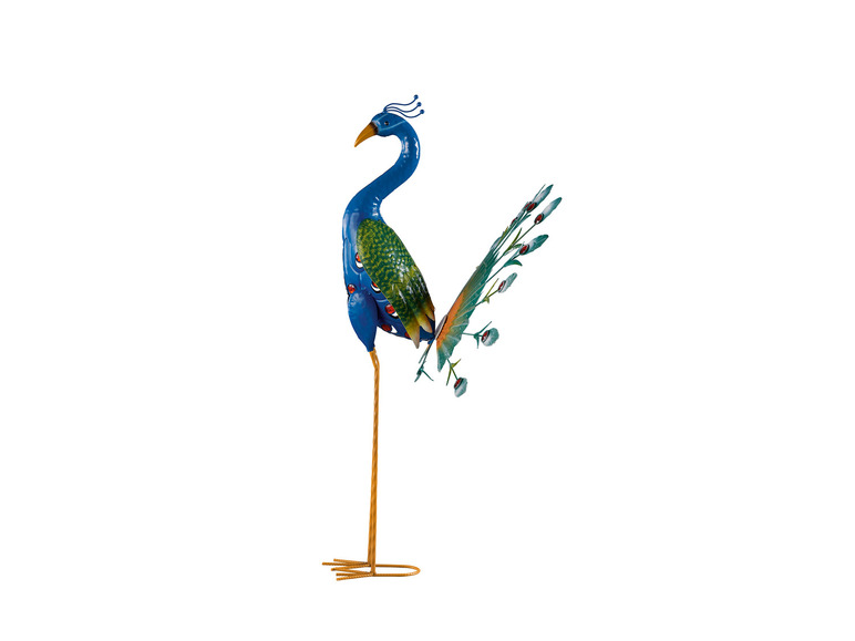 Gehe zu Vollbildansicht: LIVARNO home Gartendeko Vogel, mit 2 Erdspießen - Bild 2