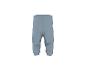 Hellblaue Babyhose, unifarben und bequem.