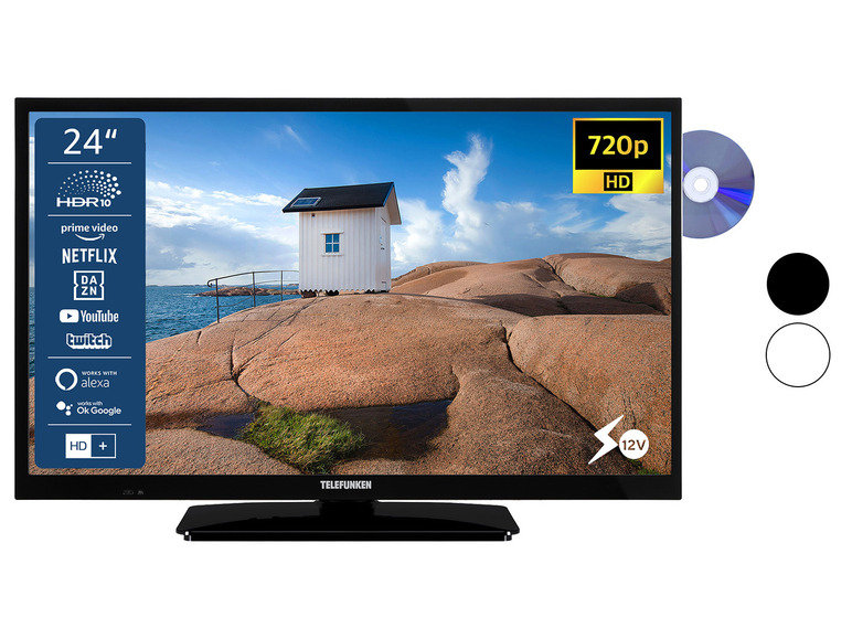 Gehe zu Vollbildansicht: TELEFUNKEN Fernseher »XH24SN550MVD« HD ready Smart TV - Bild 1