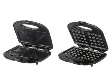 SILVERCREST® Sandwichmaker / Waffeleisen, mit praktischer Kabelaufwicklung