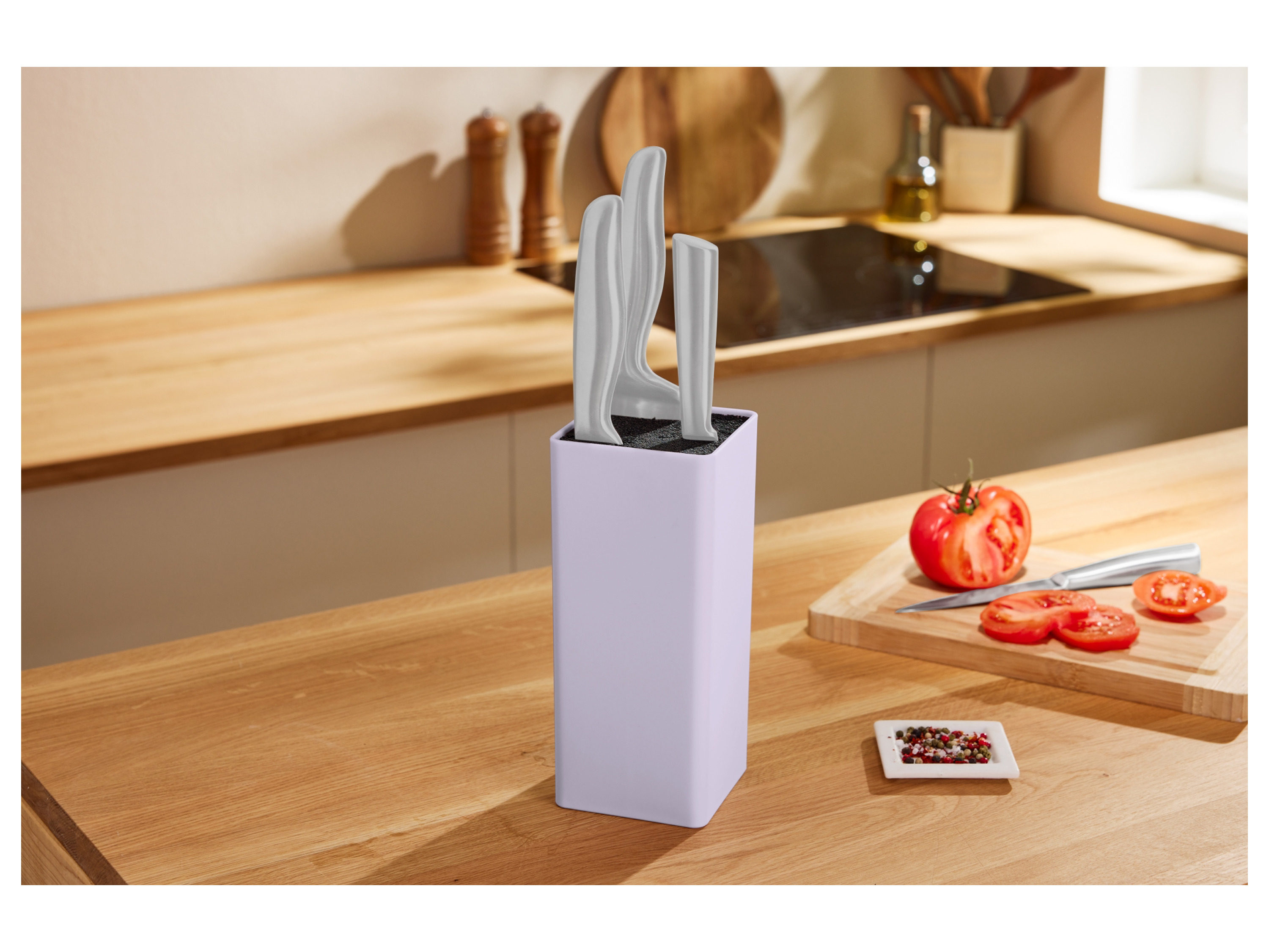 Thumbnail - SILVERCREST® Messerblock Pastell (rosa)