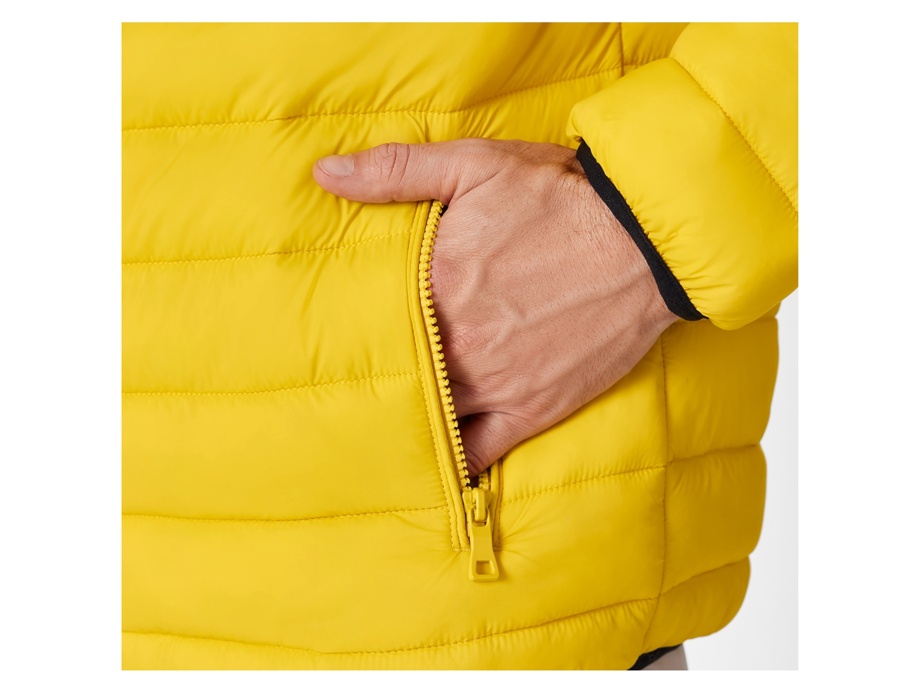 Thumbnail - LIVERGY® Herren Jacke Lightweight (Gelb, L (52/54))