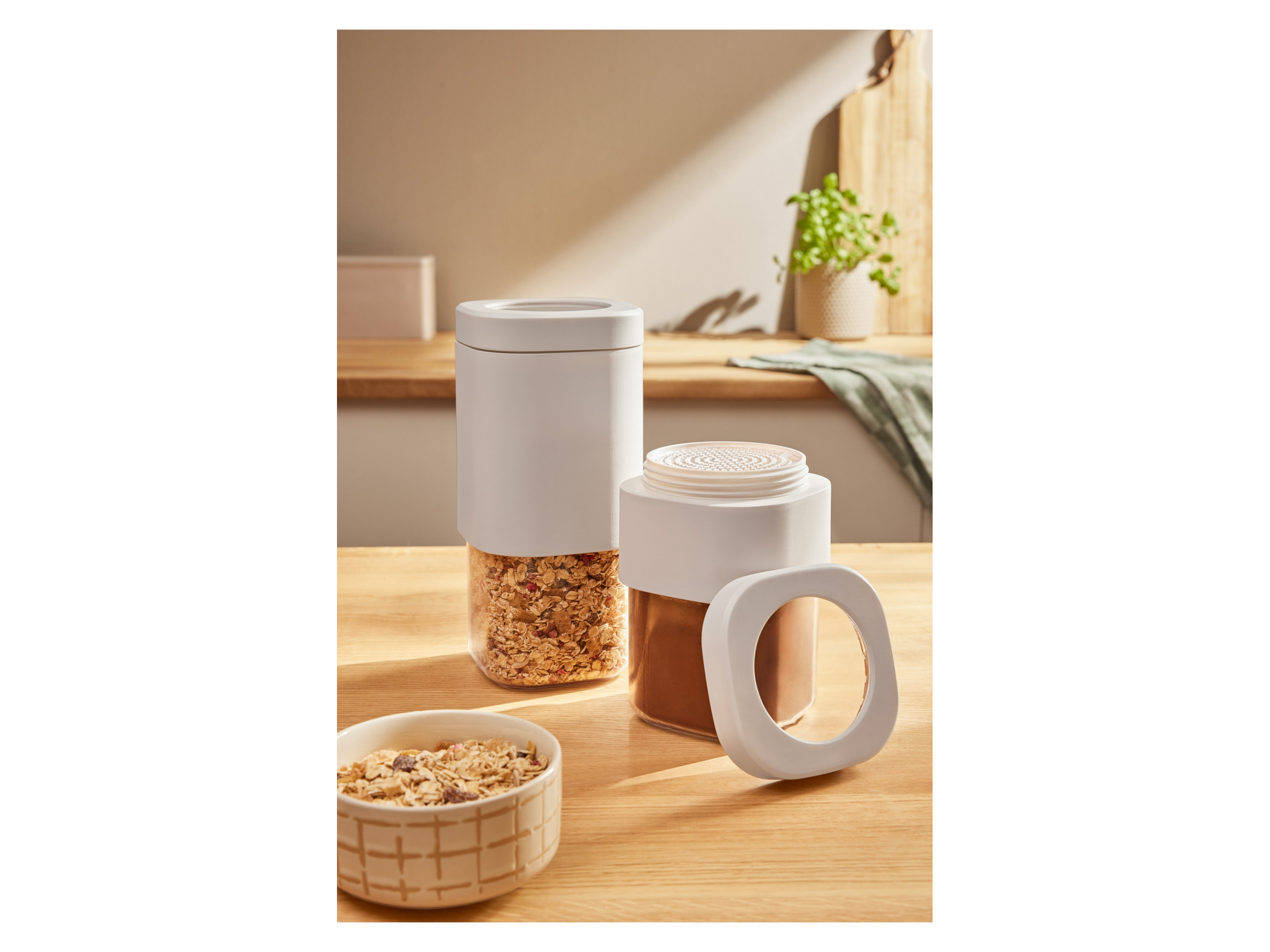 Thumbnail - SILVERCREST® Vorratsdosen-Set (Beige)""